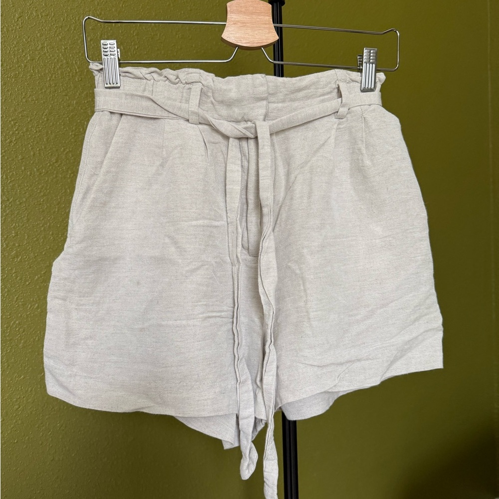 H&M Linen Blend Women's Shorts Size 4